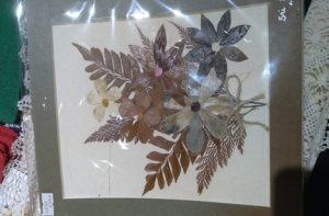 Handmade Dry Leave Card