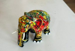Multi Colour Elephant 3 inch