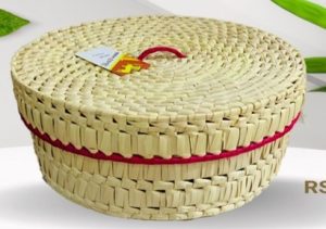 Handwoven Palmyrah basket