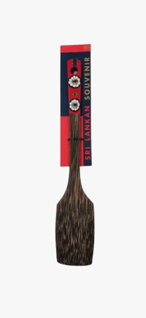 Handcrafted Wooden Spoon with Hand-painted Handle