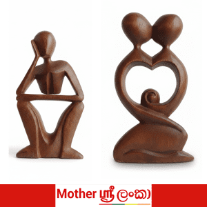 Soulform – Handcrafted Sri Lankan Wooden Abstract Sculpture