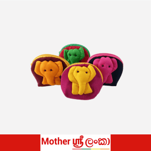 Handcrafted Elephant Coin Purse – Sri Lankan Artisan Collection