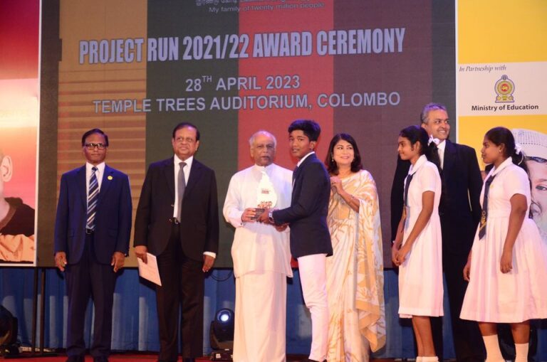 Project Run- award ceremony 2021/22