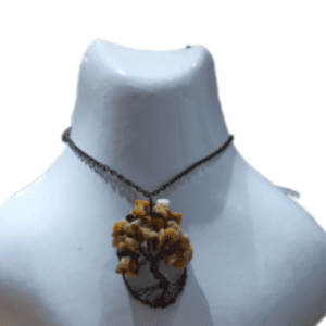 Copper pendant with Cord