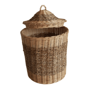 Laundry Baskets- Cane_Rush & Reed