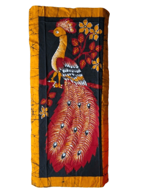 Batik Wall Hanging - Peacock