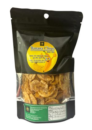 80g pack of spicy fried banana chips