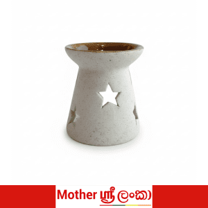Handcrafted Ceramic Star Aroma Oil Burner – Sri Lanka